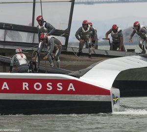 Louis Vuitton Cup 2013: Fourth point for Luna Rossa Challenge