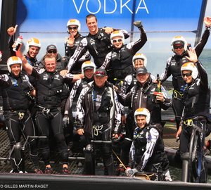 Second consecutive Louis Vuitton Cup won by Emirates Team New Zealand