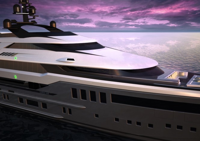 60m Gemini yacht by Pannone Architetti