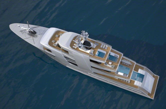 78m Impossible Productions Ink Yacht Concept - upview