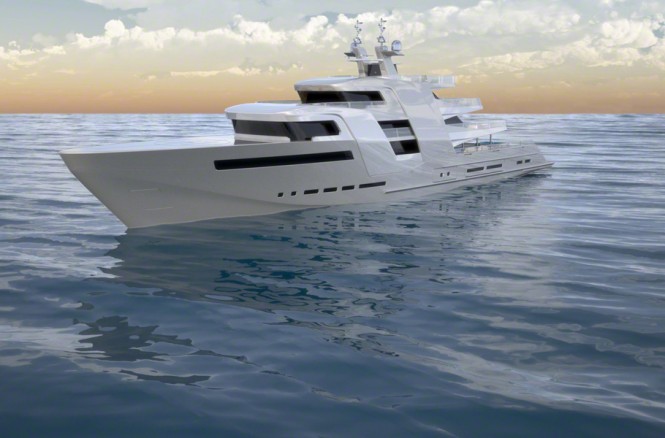 78m superyacht concept by Impossible Productions Ink