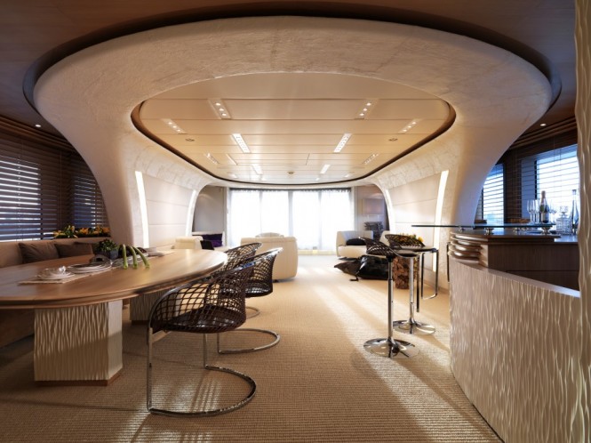 Aboard Sofia superyacht