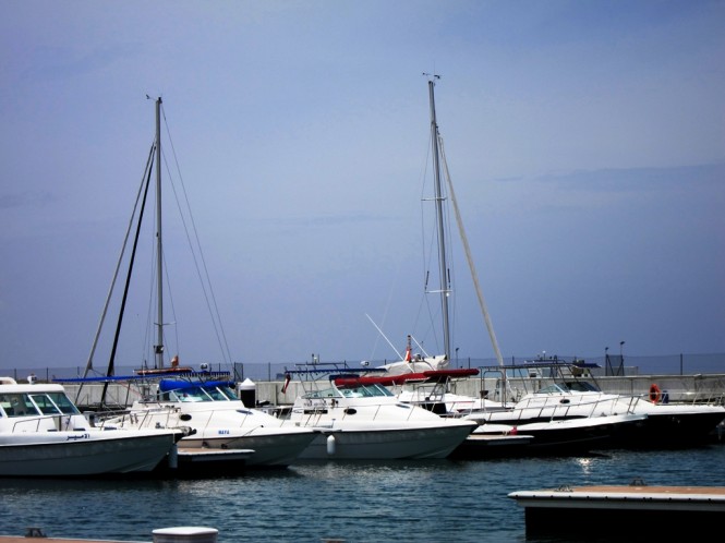 Almouj Marina in the beautiful Middle Eastern yacht charter destination - Oman