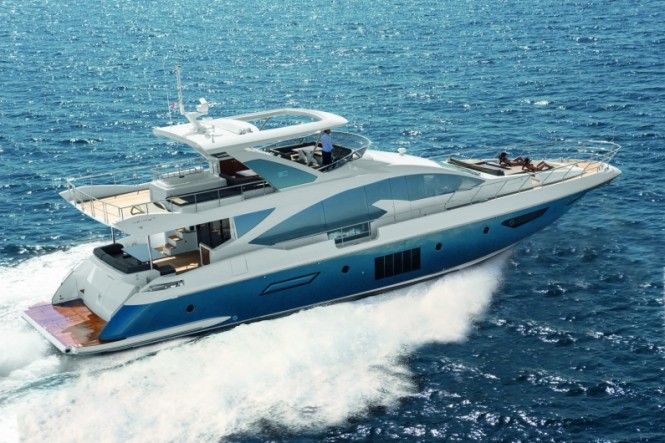 Azimut 80 Superyacht to be displayed at the 2013 Barcelona Boat Show