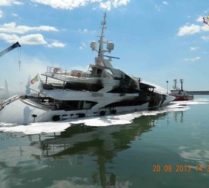 Benetti releases Official Update on FB261 Yacht damaged in fire