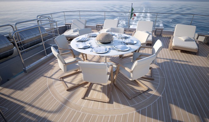 Columbus 40m Sport Hybrid Yacht - Exterior