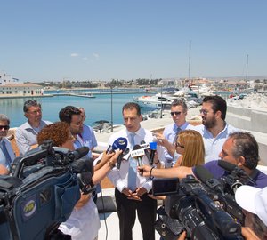 Cyprus Minister visits Limassol Marina