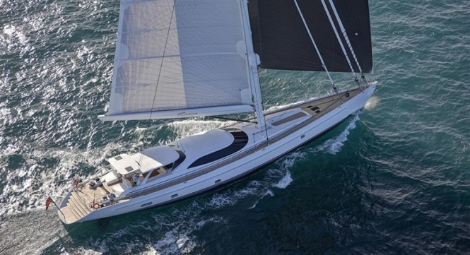 Dubois-designed superyacht Encore built by Alloy Yachts in New Zealand