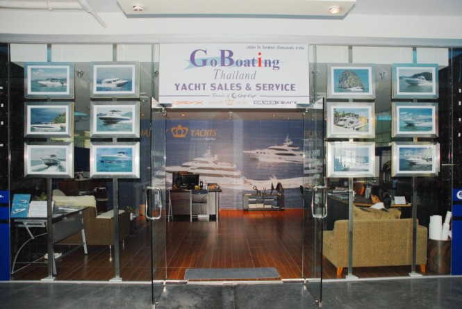 Entrance to the new Go Boating Thailand office