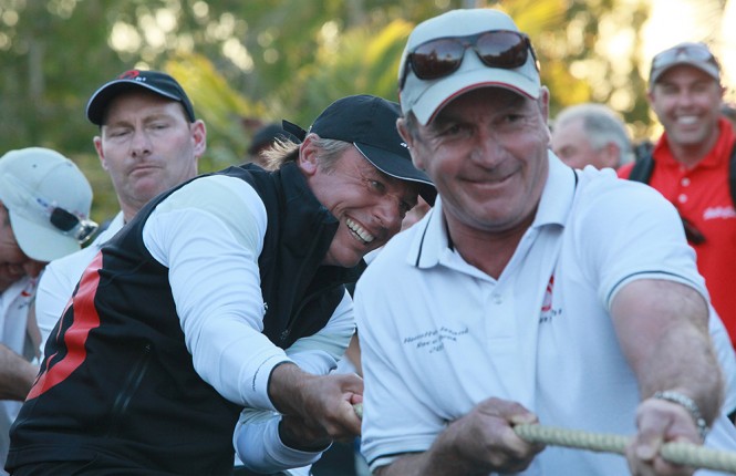 Ernesto Bertarelli Tug O'War - Photo credit to Crosbie Lorimer Ernesto Bertarelli Tug O'War - Photo credit to Crosbie Lorimer