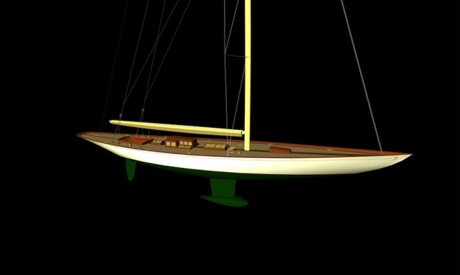 Fairlie 110 luxury yacht rendering