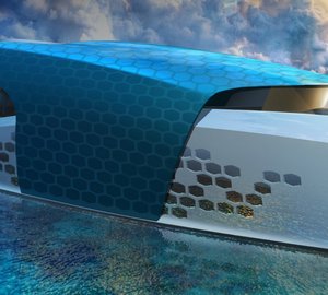 95m mega yacht MALUHIA concept by Jonathan Peace