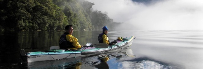 Kayaking in New Zealand - Image credit to New Zealand Tourism Board