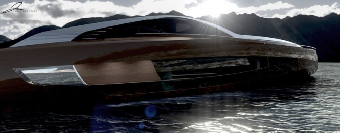 Luxury yacht Adventurist 124 concept
