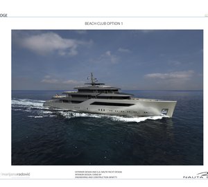 72m Benetti-Nauta motor yacht EDGE for Benetti Design Innovation Project