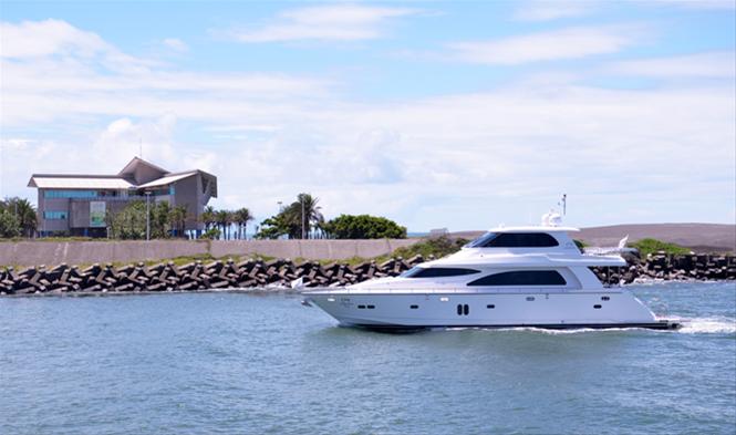 Luxury yacht Justified