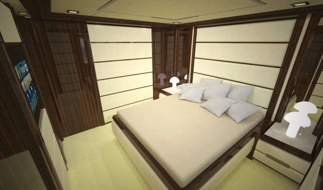 Luxury yacht Navetta 30 - Cabin
