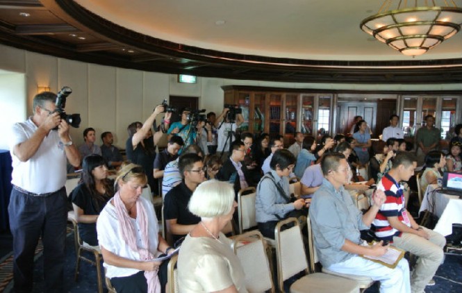 Macau Yacht Show 2013 press conference