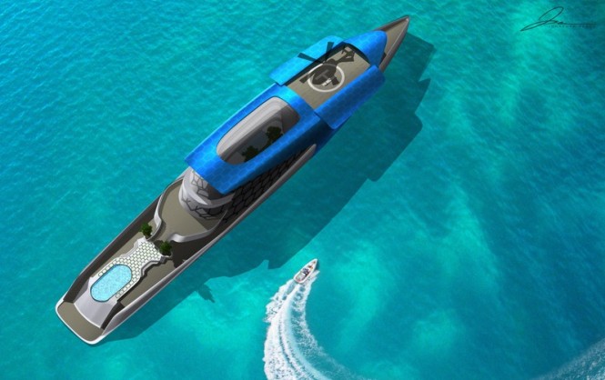 Maluhia Yacht Concept - upview