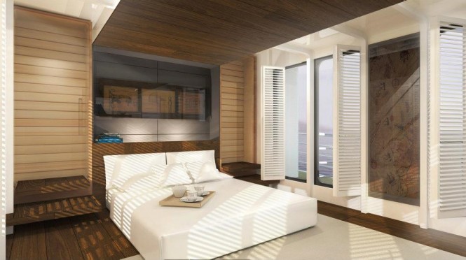 Motor yacht Le Lutteur - Cabin