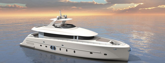 New 24-metre motor yacht design by Nick Mezas