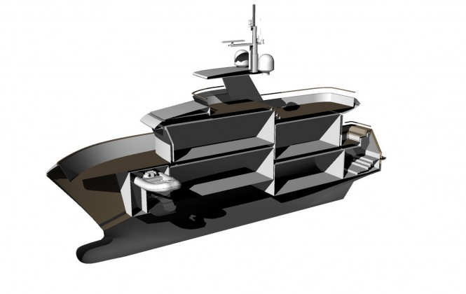 Sectional view of DEY24M