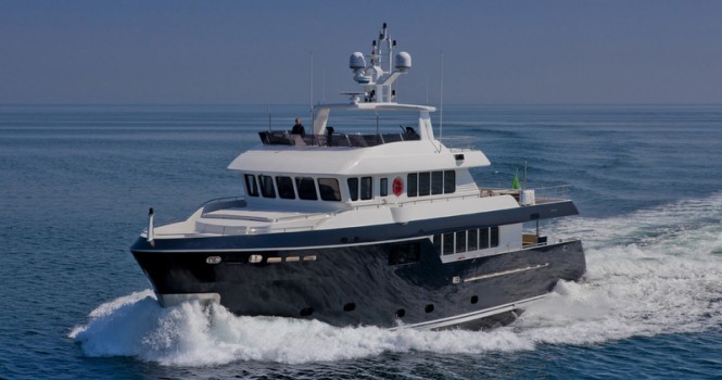 Stella di Mare Yacht at full speed