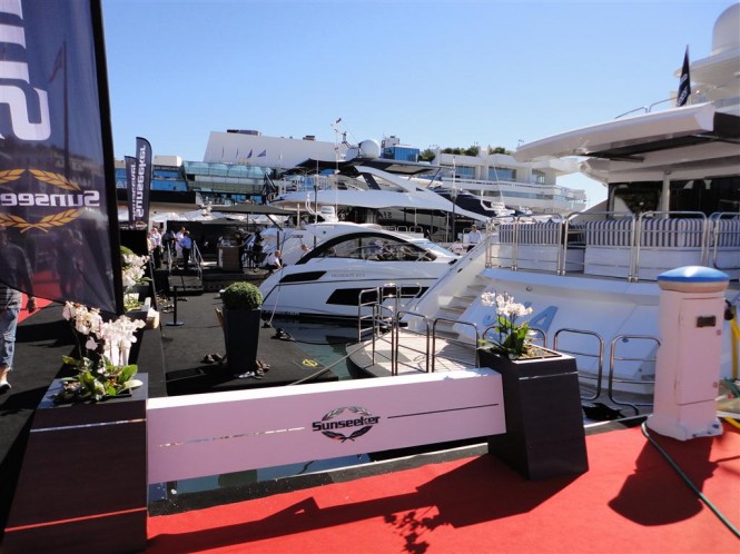 Sunseeker Yachts at Cannes Boat Show