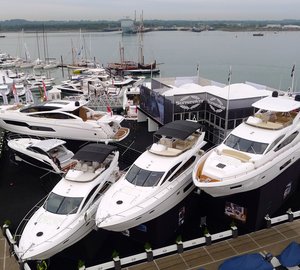 Luxury yachts by Sunseeker to be displayed at Southampton Boat Show 2013