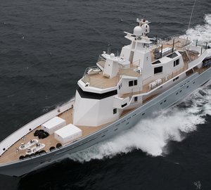 Luxury yacht Ronin left Lurssen after an extensive refit
