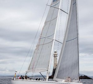 Swan 80 sailing yacht Plis Play wins Swan Challenge Trophy at Rolex Fastnet Race 2013