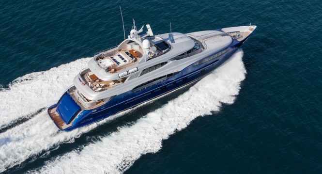 Vicem Yacht Vulcan - view from above