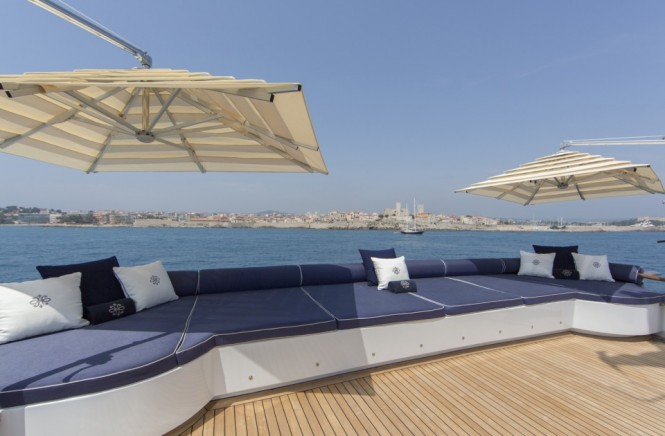 aboard superyacht MOSAIQUE aboard superyacht MOSAIQUE