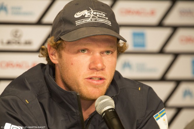 34th America's Cup - Louis Vuitton Cup - Semi-finals - Luna Rossa vs Artemis Racing - Race 4