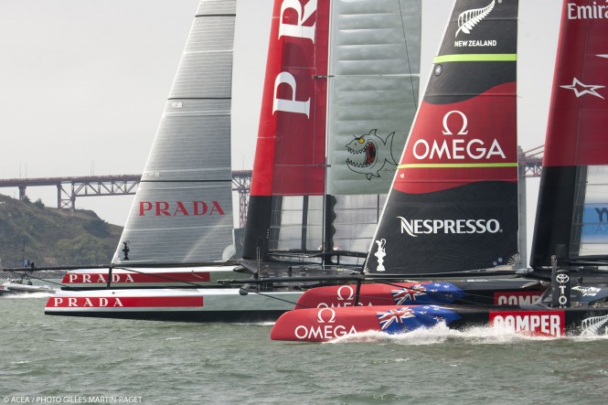 34th America's Cup - Louis Vuitton Cup Final, Day 3