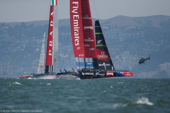 34th America's Cup - Louis Vuitton Cup Final, Day 3