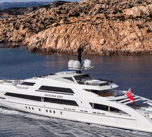 New images of 65m Heesen superyacht GALACTICA STAR