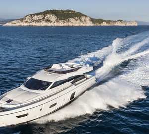World premiere for Ferretti 750 Yacht at Cannes International Boat Show 2013