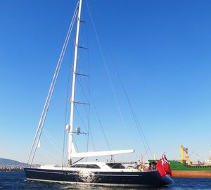 Luxury sailing yacht STATE OF GRACE delivered by Perini Navi Group