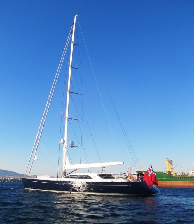 Luxury sailing yacht State of Grace by Perini Navi