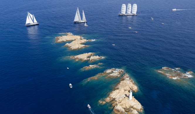 Perini Navi Cup 2013 hosted by the fabulous Italian yacht charter destination - Porto Cervo in Sardinia