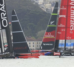 34th America's Cup: Race 14 postponed due to unsettled winds