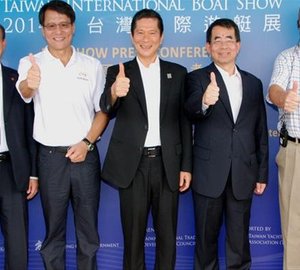 Horizon EP148 expedition yacht HORIZON POLARIS hosted 2014 Taiwan International Boat Show Pre-International Press Conference