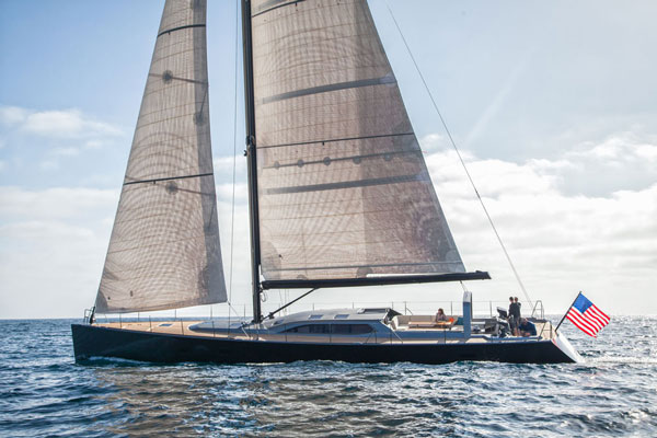 24m sailing yacht Aandeel concept by Adam Voorhees