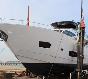 New 28m Sunseeker motor yacht MERRICK hosted by Solent Refit
