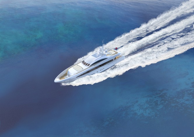 40m superyacht Project Galatea (YN 15640) by Heesen - Image credit to Heesen Yachts - Omega Architects