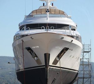New stabilisation system for 44m Benetti motor yacht ZITA at Monaco Marine la Ciotat