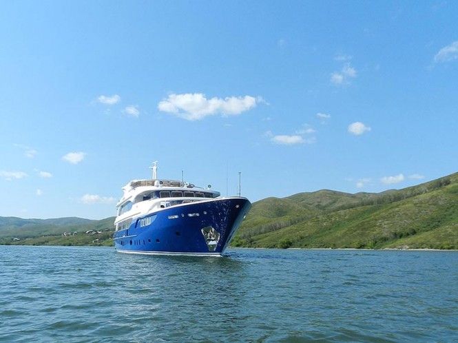 48m luxury motor yacht Bayterek