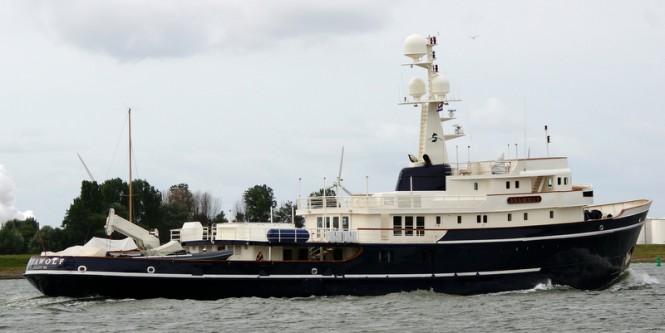 58m charter yacht Seawolf (ex Clyde) in the Netherlands