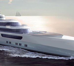 State-of-the-art 88m mega yacht INFINITY project announced by Andrew Winch Designs